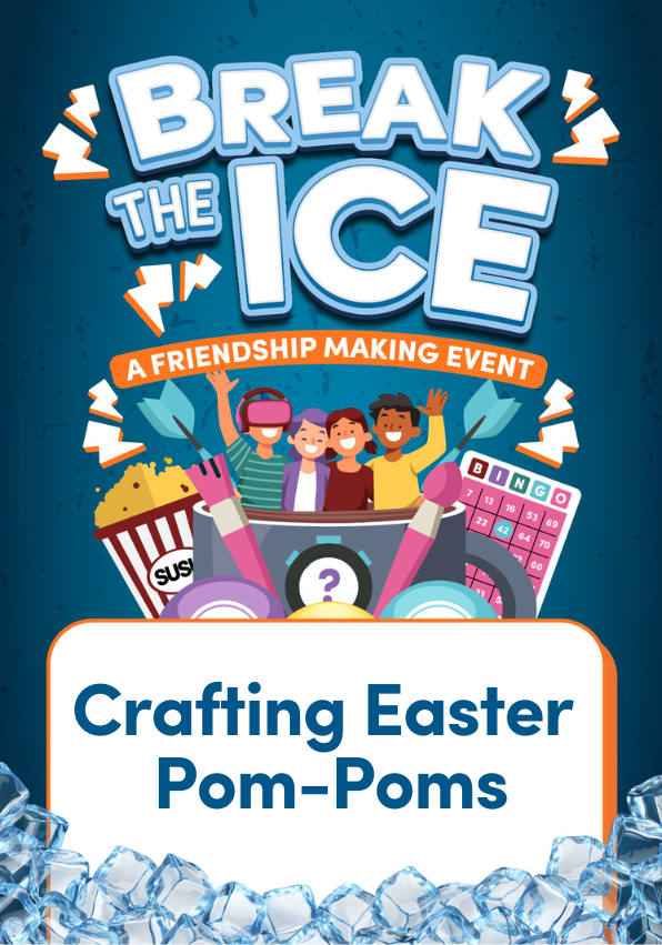 Creating Easter Pom-Poms - Break The Ice